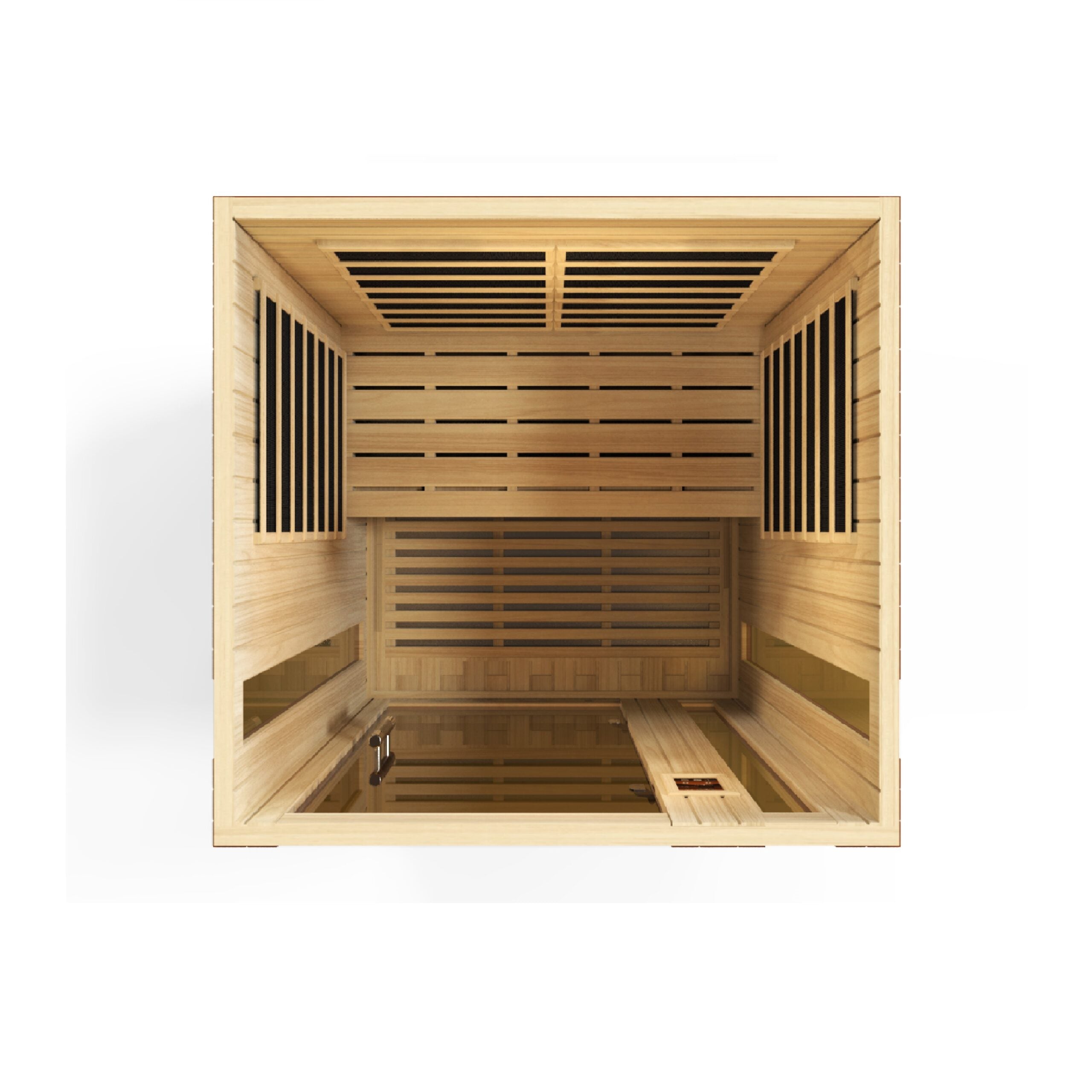 Dynamic Vittoria 2-person Low EMF (Under 8MG) FAR Infrared Sauna (Canadian Hemlock)