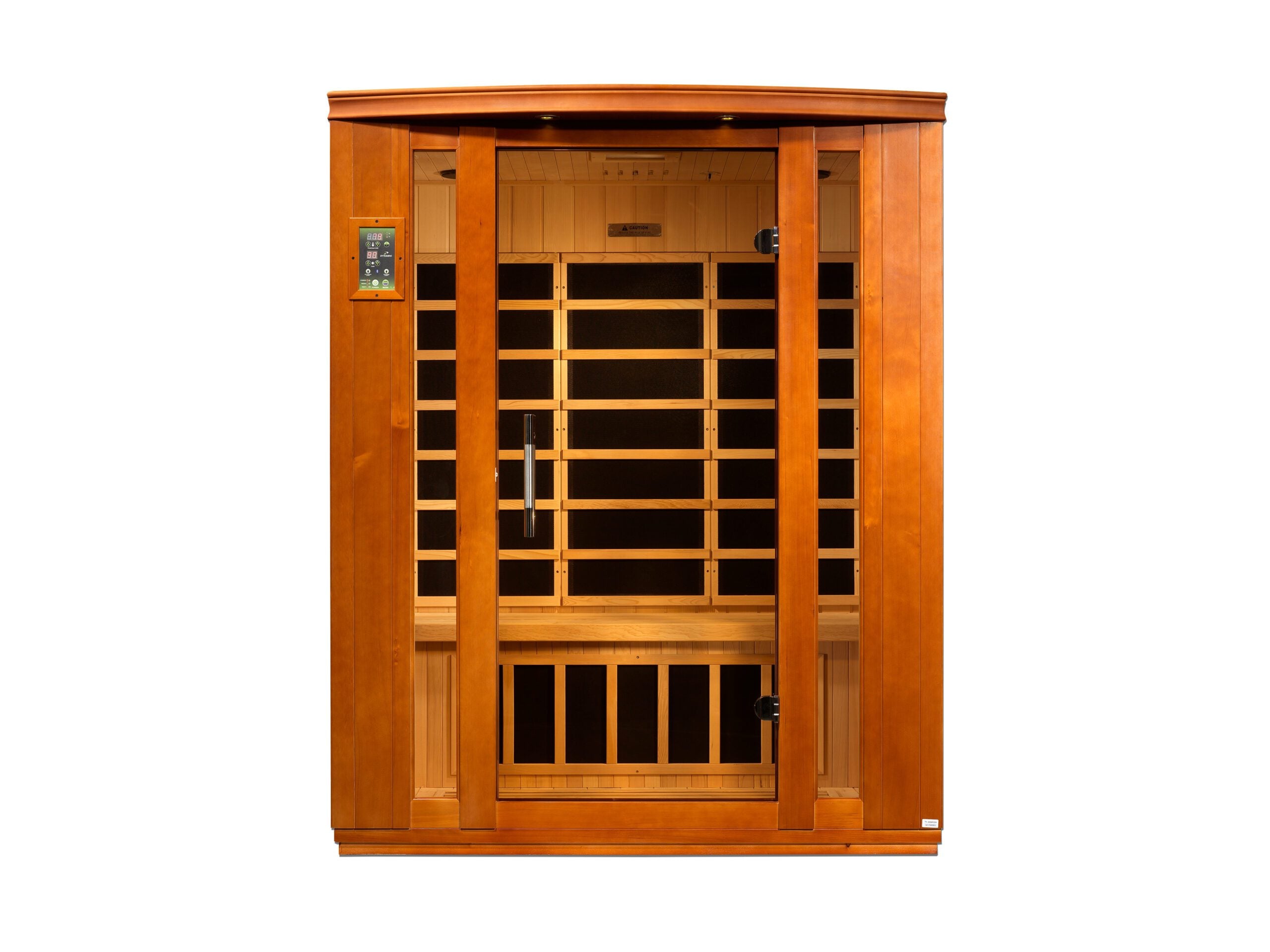 Dynamic Bellagio 3-person Low EMF (Under 8MG) FAR Infrared Sauna (Canadian Hemlock)